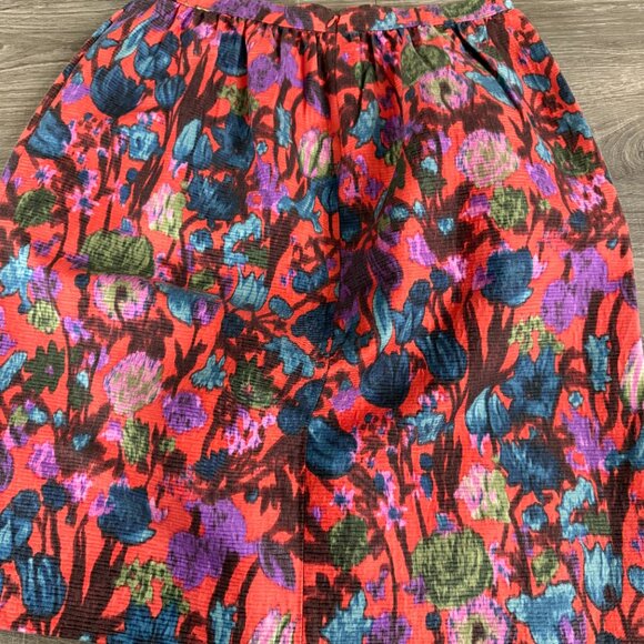 J. Crew Floral Pencil Skirt - Multicolor - Picture 4 of 5